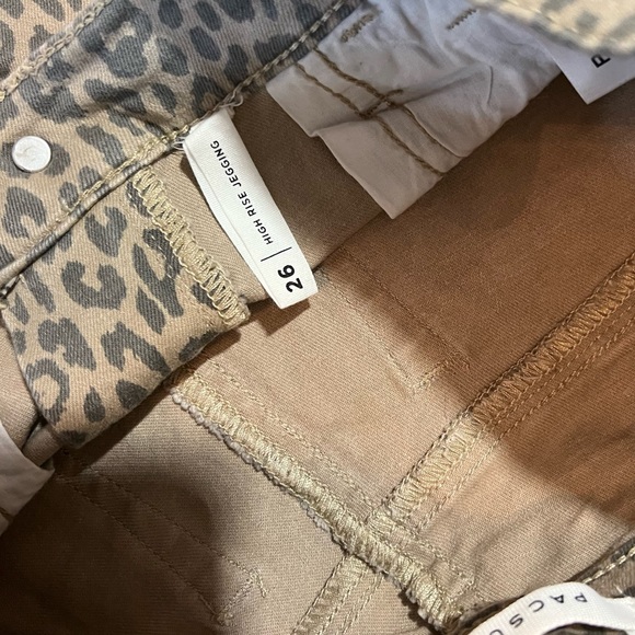 PacSun High Rise Jegging Leopard Size 26 - Picture 5 of 6